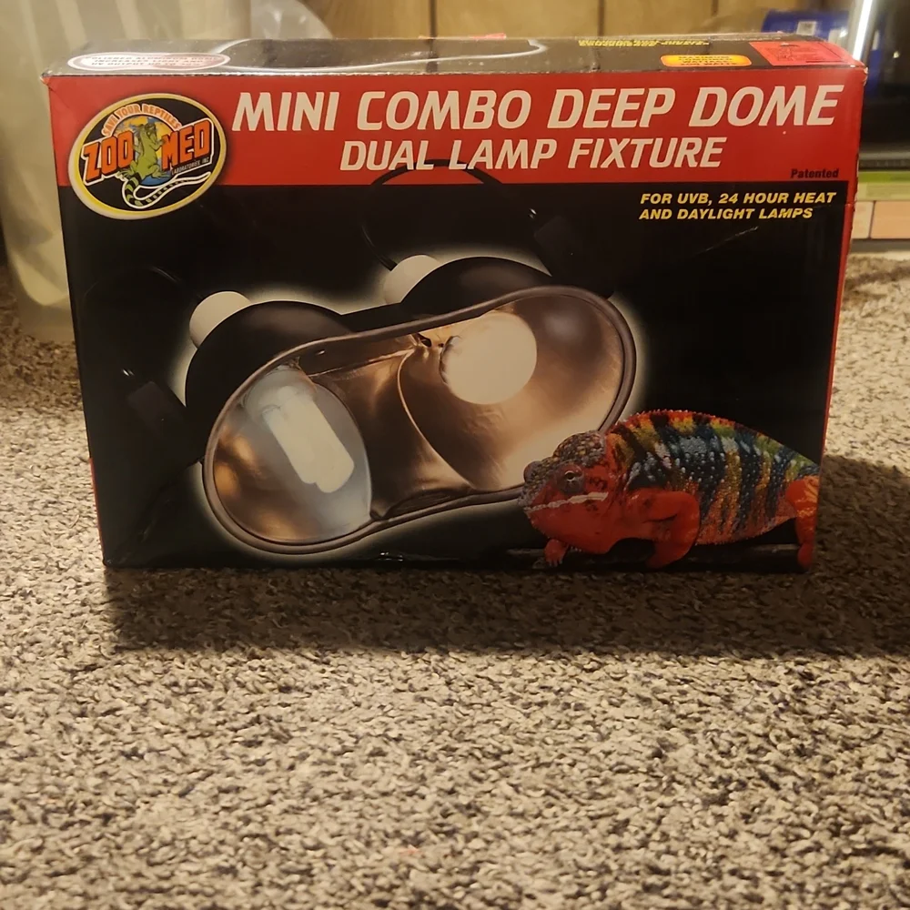 MINI COMBO DEEP DOME DUAL LAMP FIXTURE